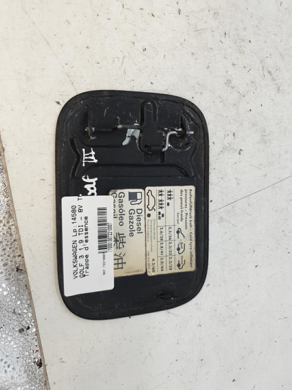 Trappe d'essence VOLKSWAGEN GOLF 3 Diesel - 1