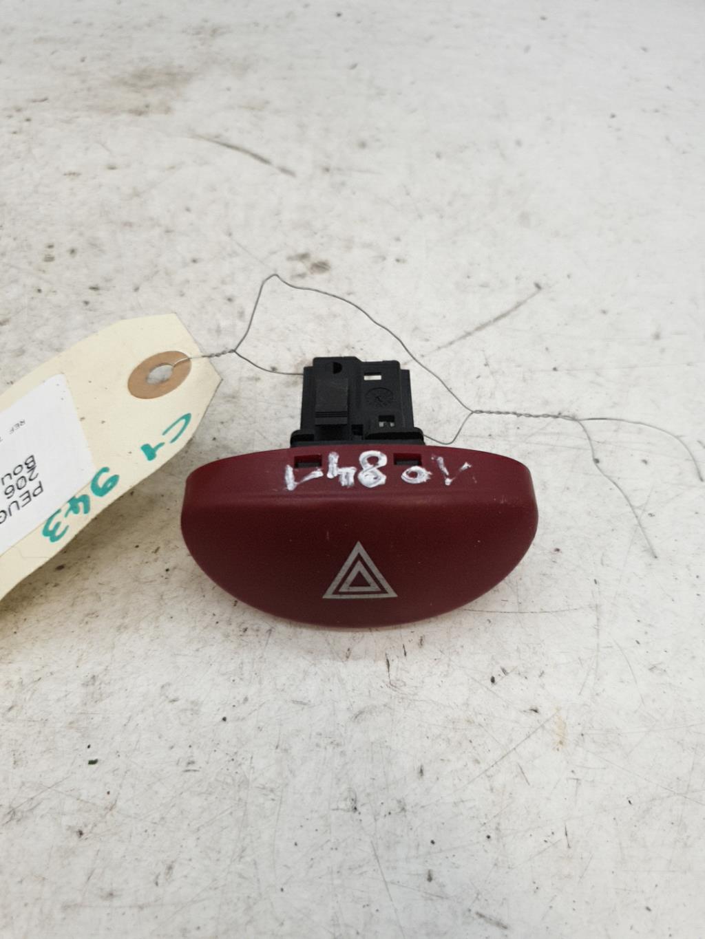 Bouton de warning PEUGEOT 206 PHASE 2 Diesel - 1