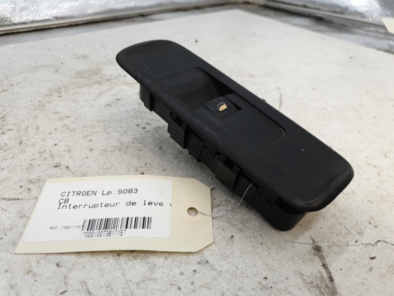 Interrupteur de leve vitre avant droit CITROEN C8  - 1