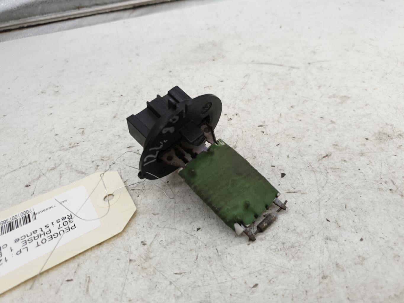 Resistance chauffage PEUGEOT 307 PHASE 1 BREAK Diesel - 1