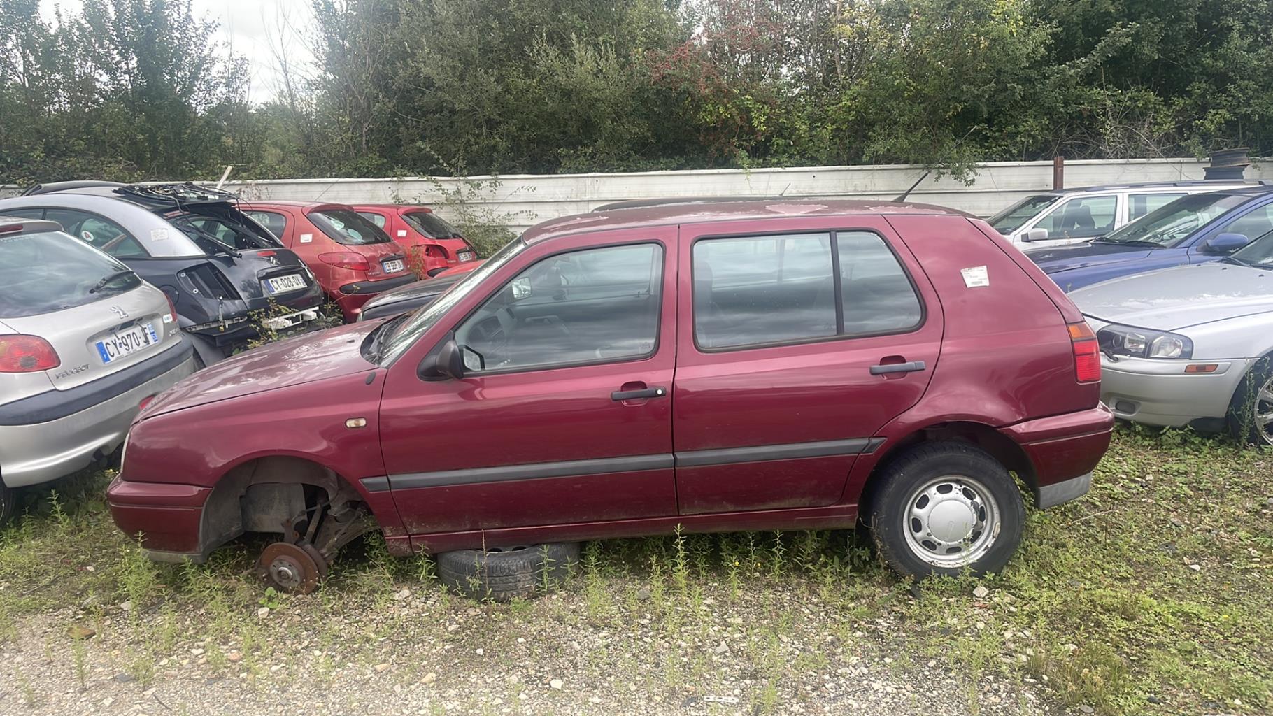 Commande chauffage VOLKSWAGEN GOLF 3 Diesel - 1