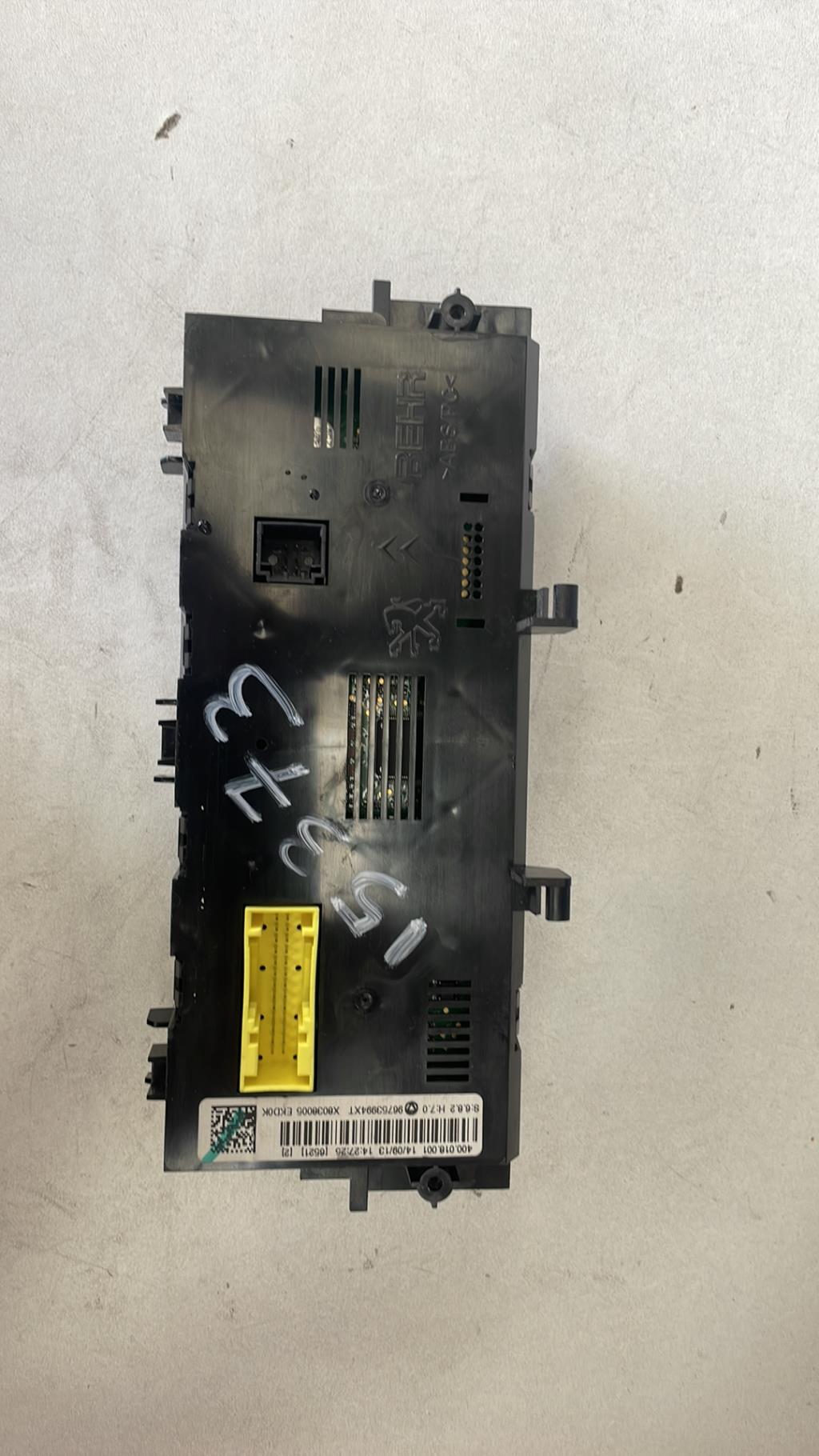 Commande chauffage CITROEN C3 2 PHASE 2 Diesel - 1