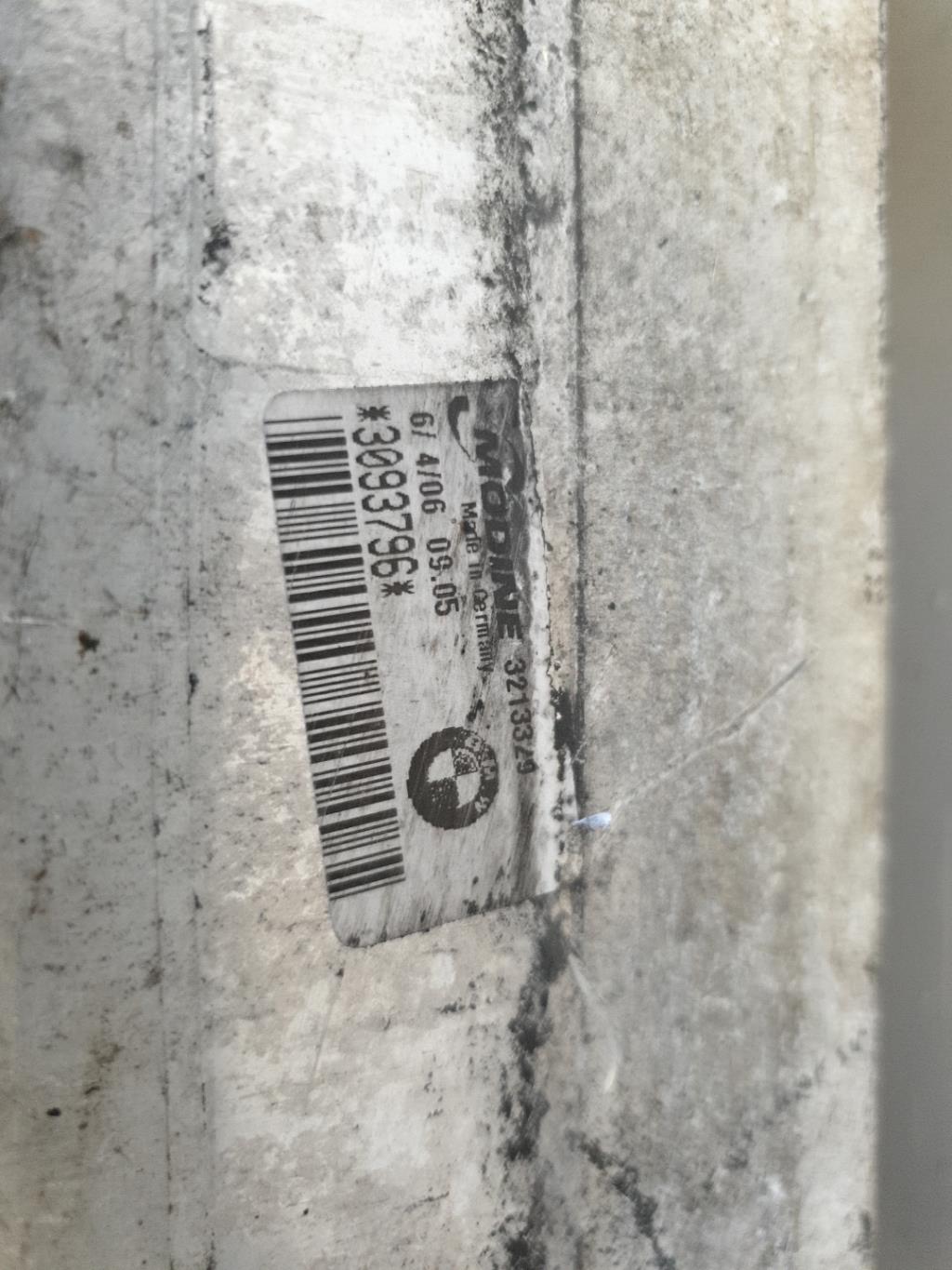 Echangeur air (Intercooler) BMW SERIE 3 E90 PHASE 1 Diesel - 1