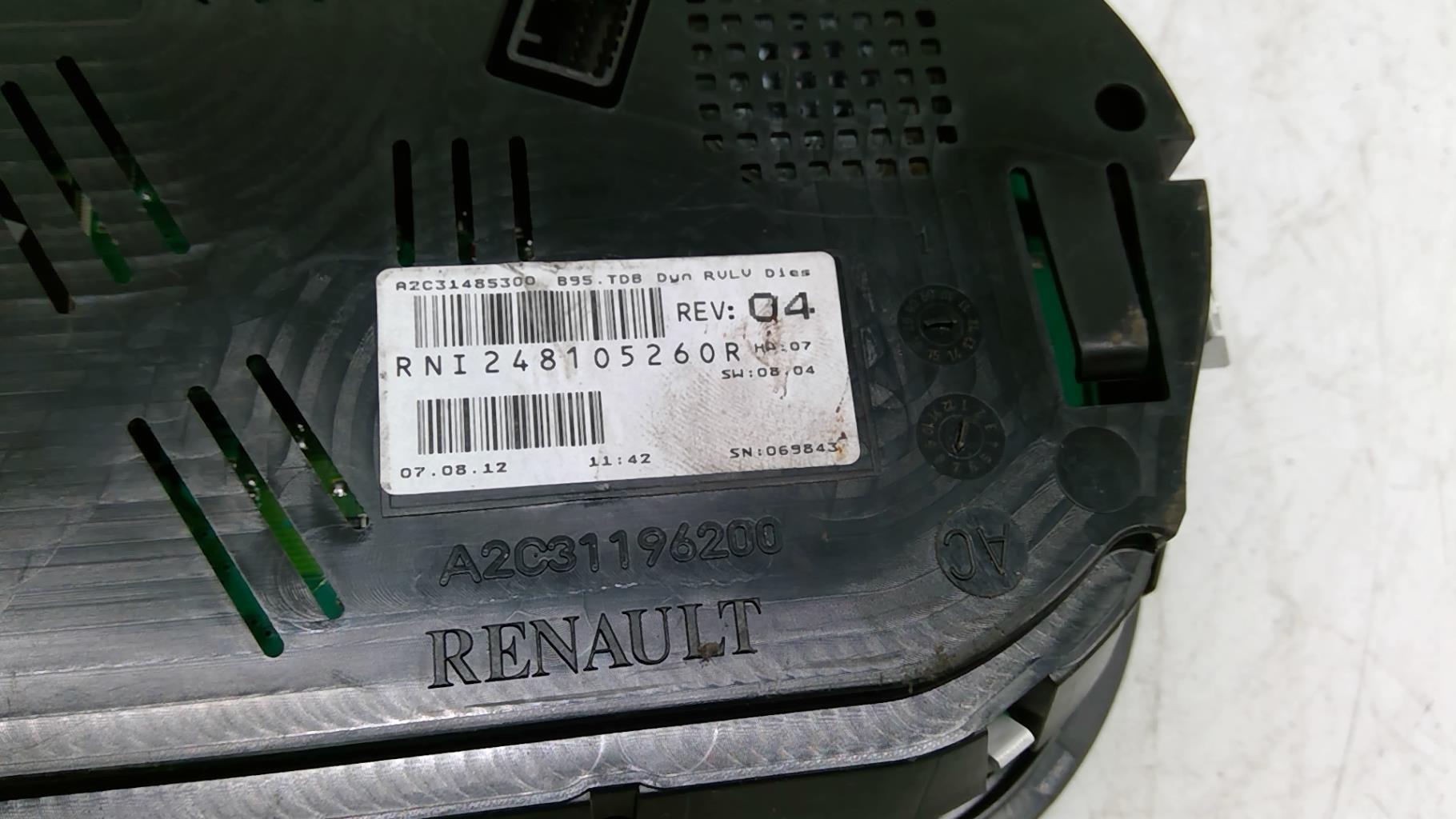 Compteur RENAULT MEGANE 3 PHASE 2 BREAK Diesel - 1