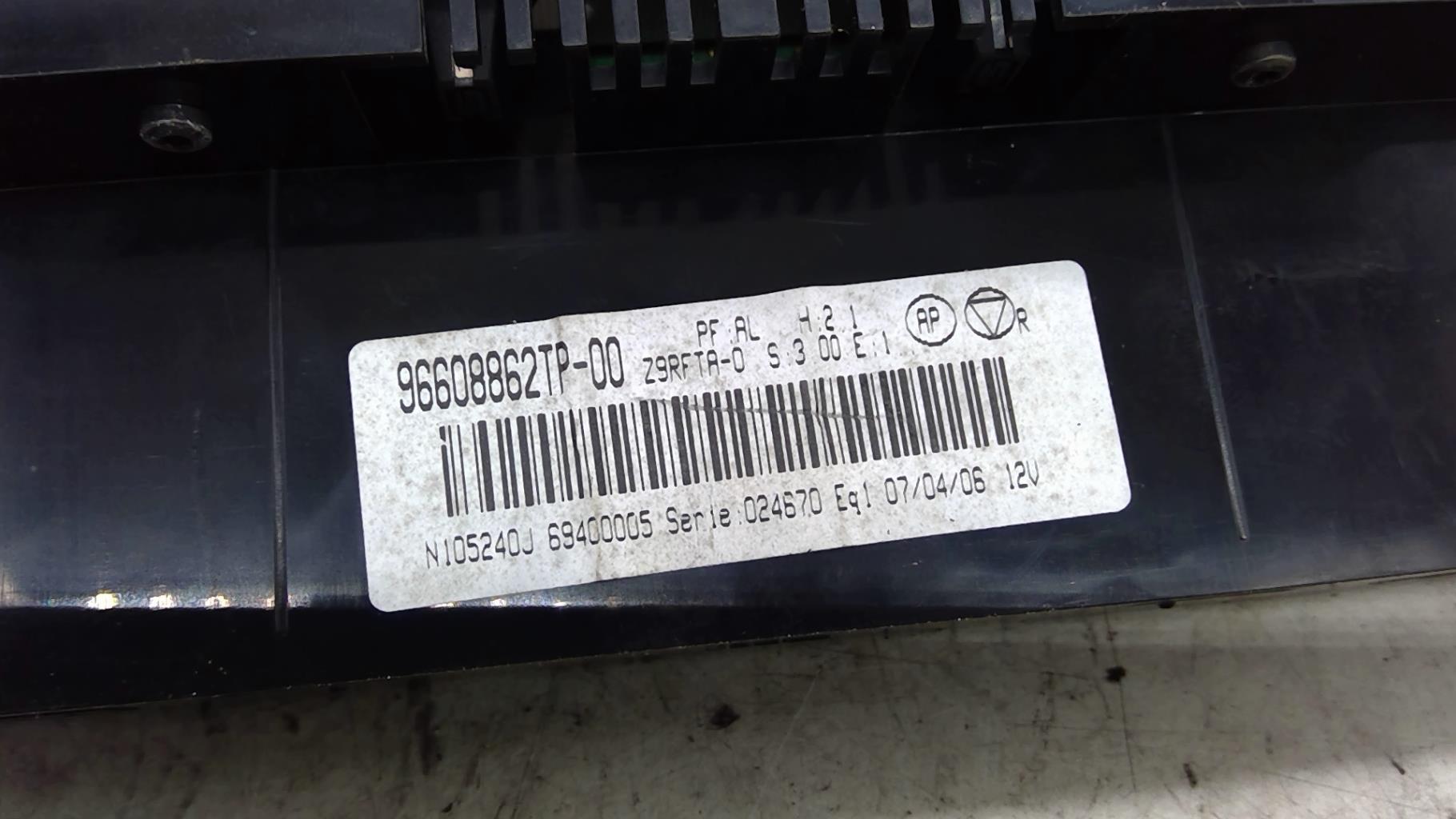 Commande chauffage PEUGEOT 607 PHASE 2 Diesel - 1