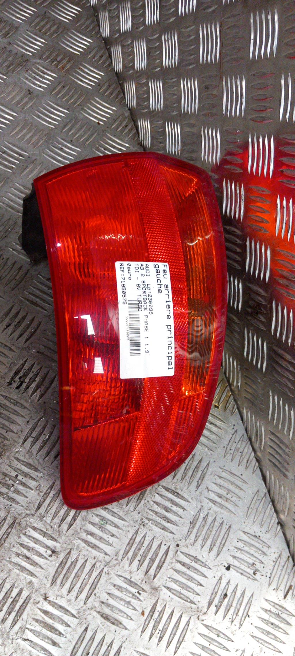 Feu arriere principal gauche (feux) AUDI A3 2 SPORTBACK PHASE 1 Diesel - 1