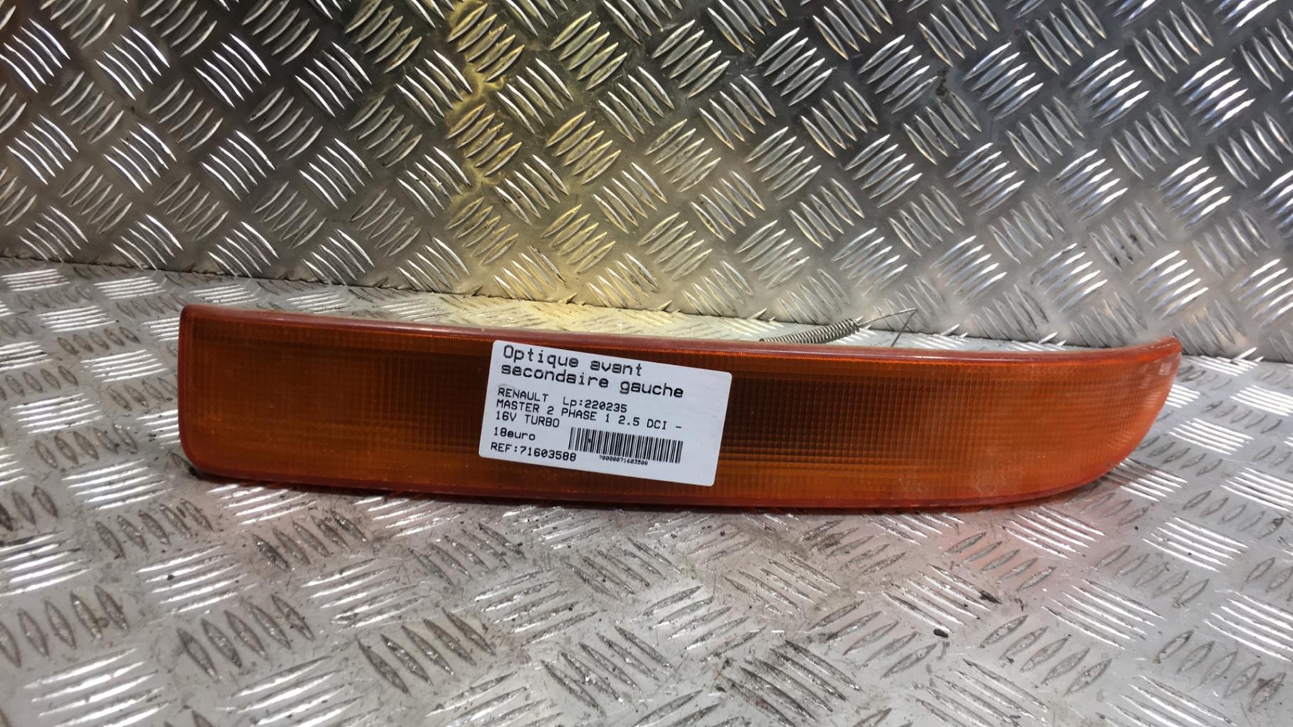 Optique avant secondaire gauche (feux)(clignotant) RENAULT MASTER 2 PHASE 1 Diesel - 1