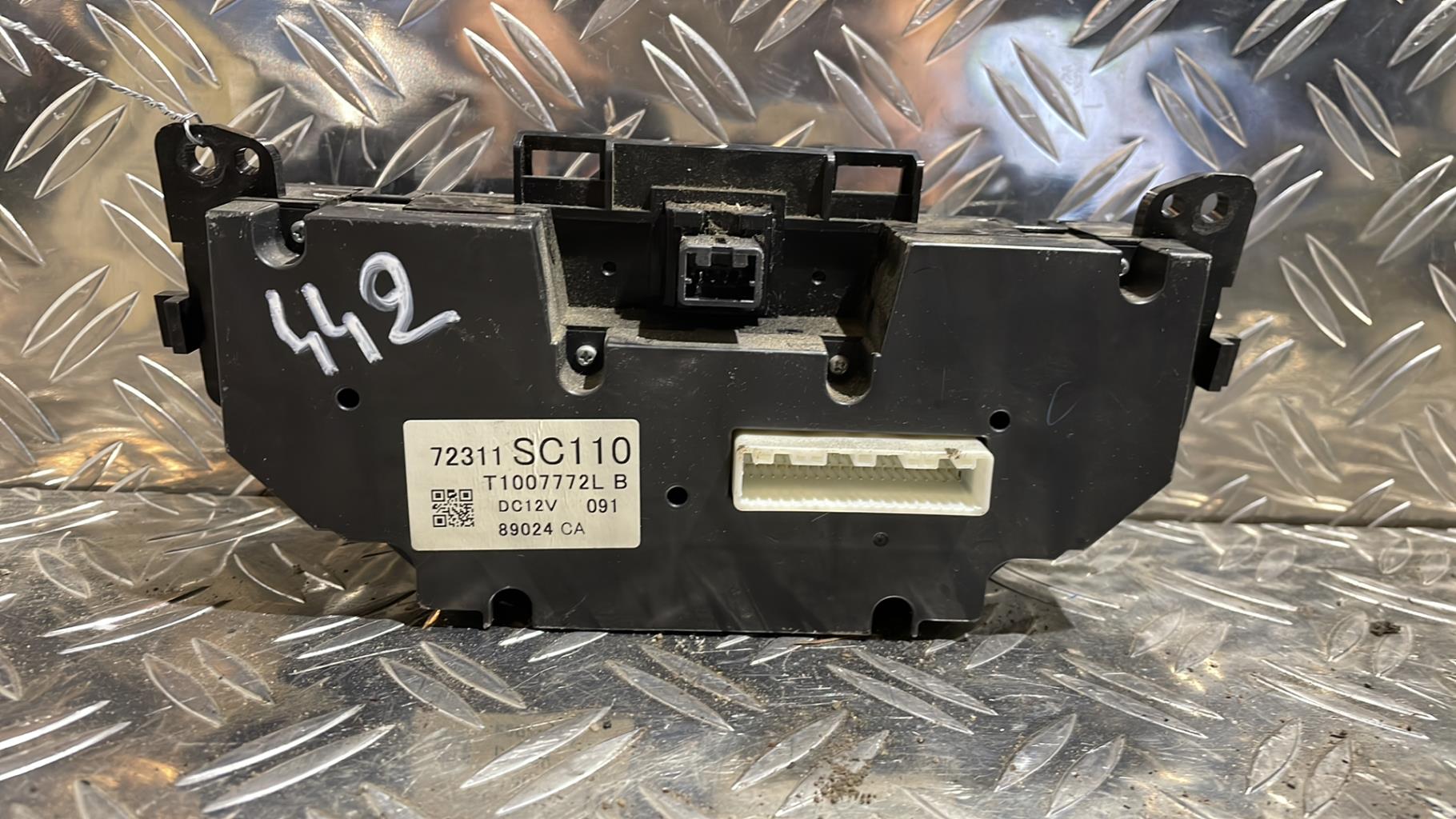 Commande chauffage SUBARU IMPREZA 2 Diesel - 1