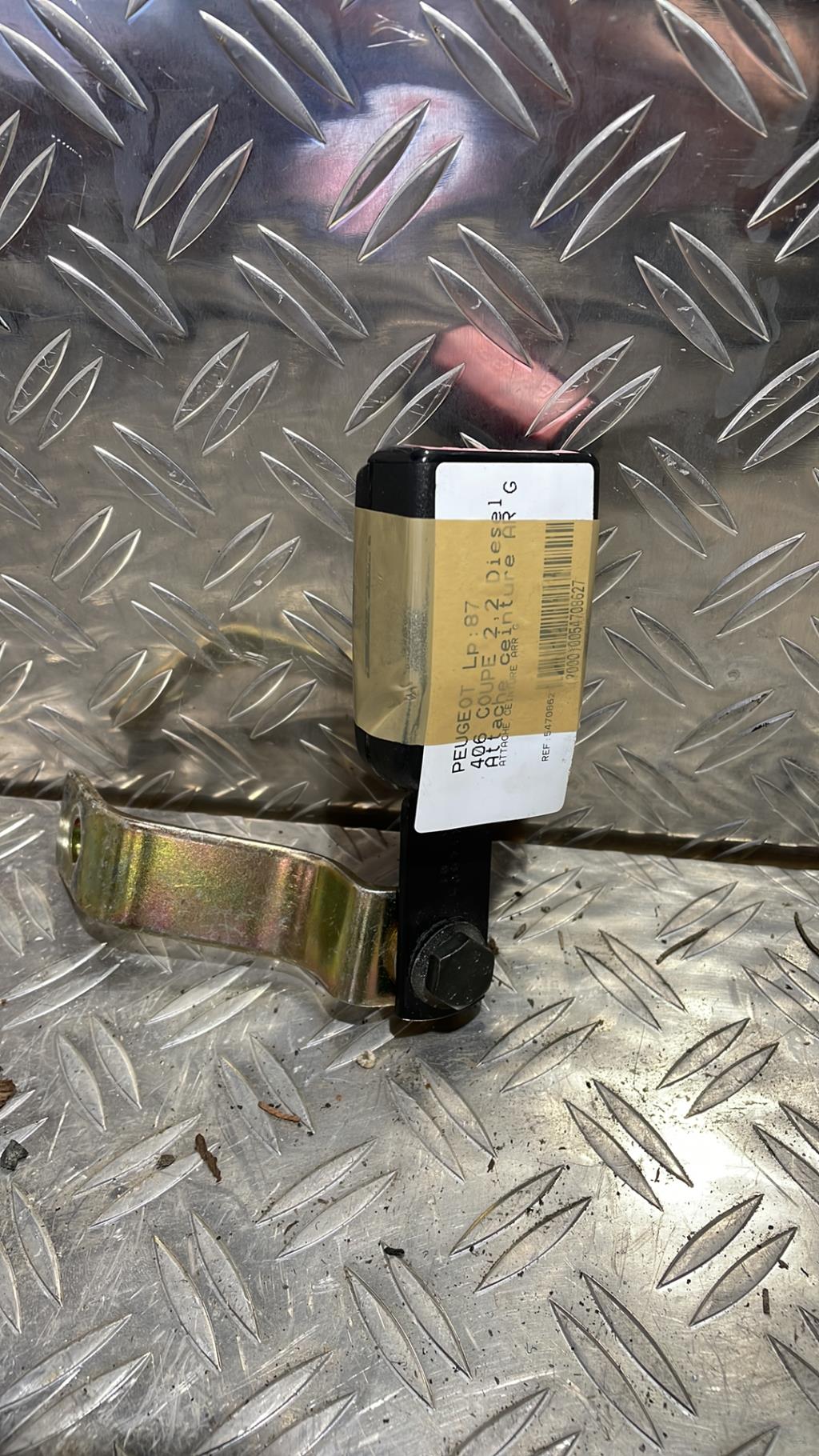 Aggancio cintura sicurezza posteriore sinistro PEUGEOT 406 COUPE Diésel - 1