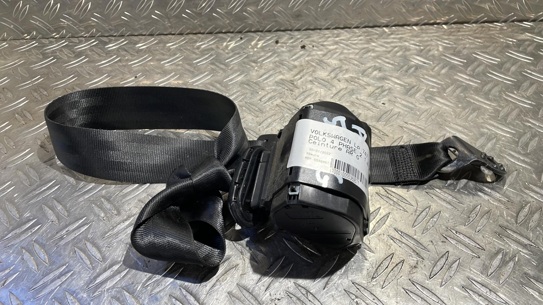 Cintura di sicurezza posteriore sinistra VOLKSWAGEN POLO 4 PHASE 2 Diésel - 1
