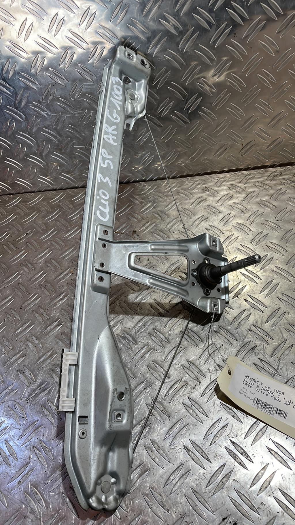 Alzacristalli manuale posteriore sinistro RENAULT CLIO 3 PHASE 1 Gasolina - 1