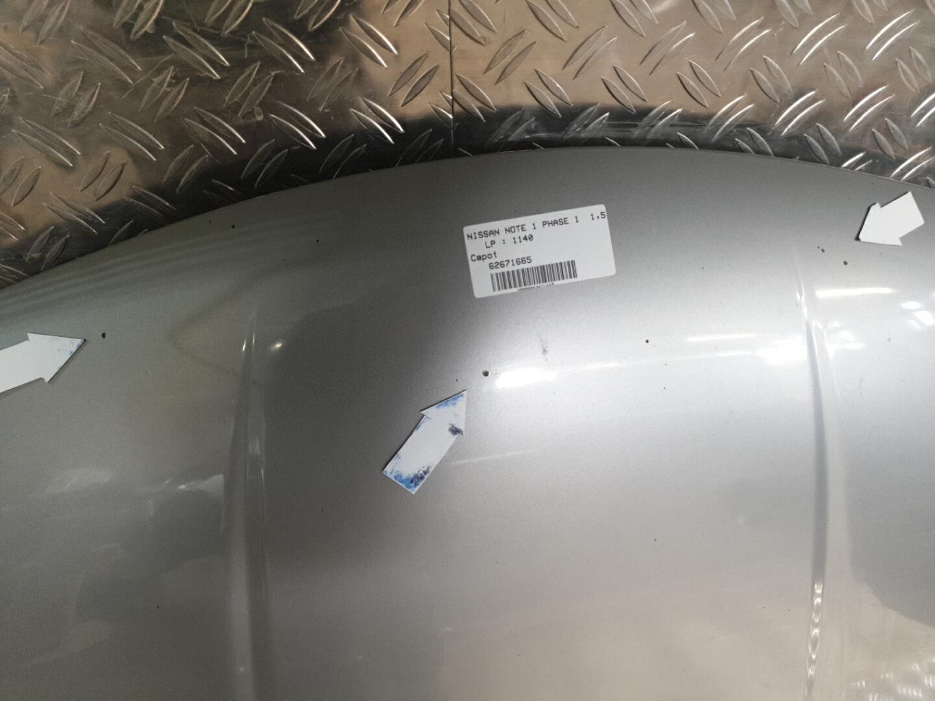 Capot NISSAN NOTE 1 PHASE 1 Diesel - 1