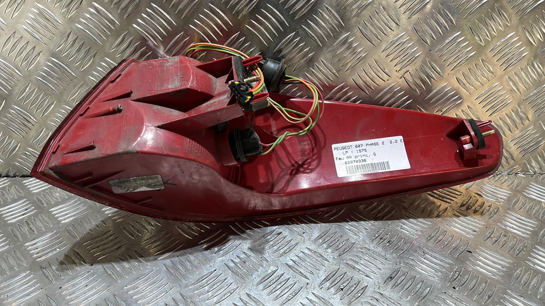 Fanale posteriore principale sinistro (luci) PEUGEOT 607 PHASE 2 Gasolina - 1
