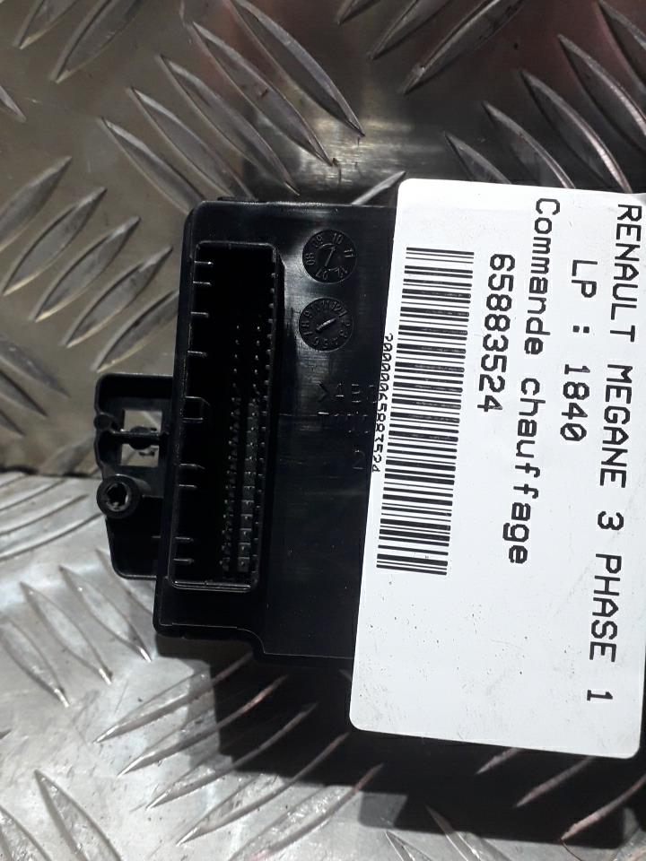 Commande chauffage RENAULT MEGANE 3 PHASE 1 Diesel - 1