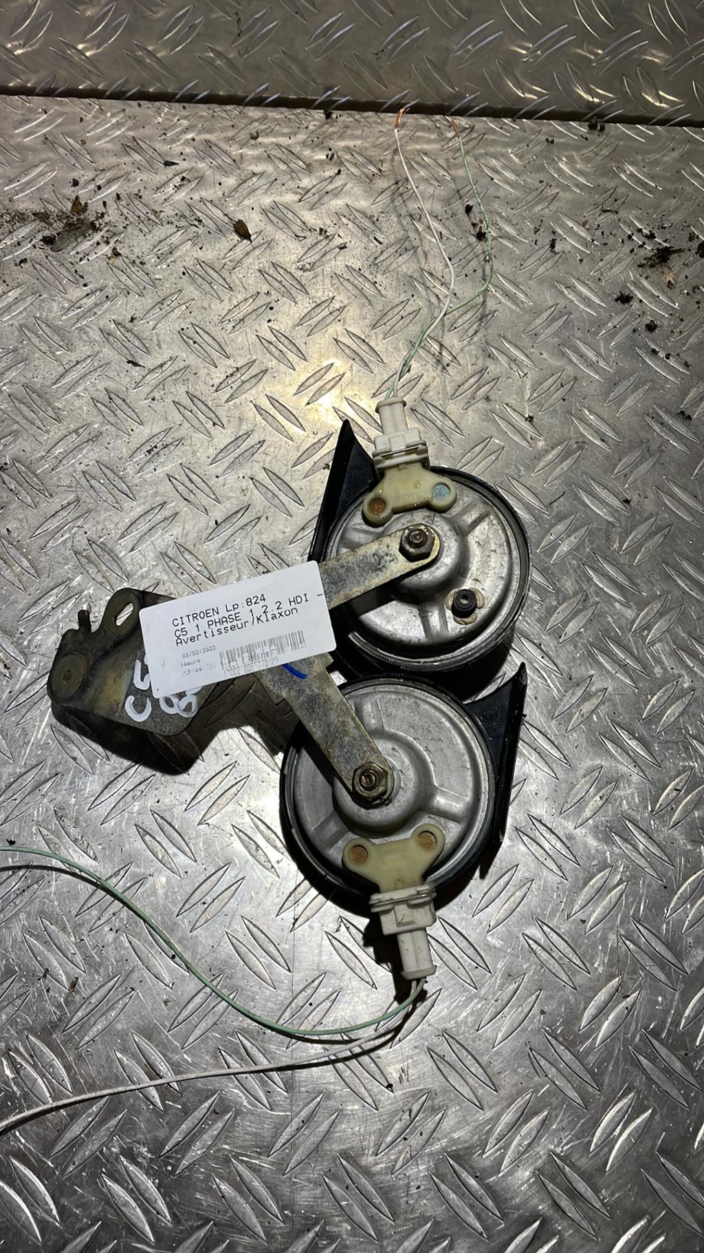 Avertisseur/Klaxon CITROEN C5 1 PHASE 1 Diesel - 1