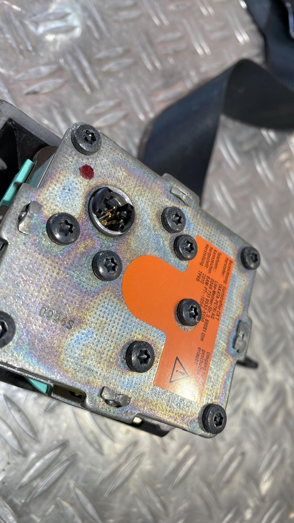 Cintura di sicurezza anteriore destra TOYOTA YARIS 2 PHASE 2 Diésel - 1