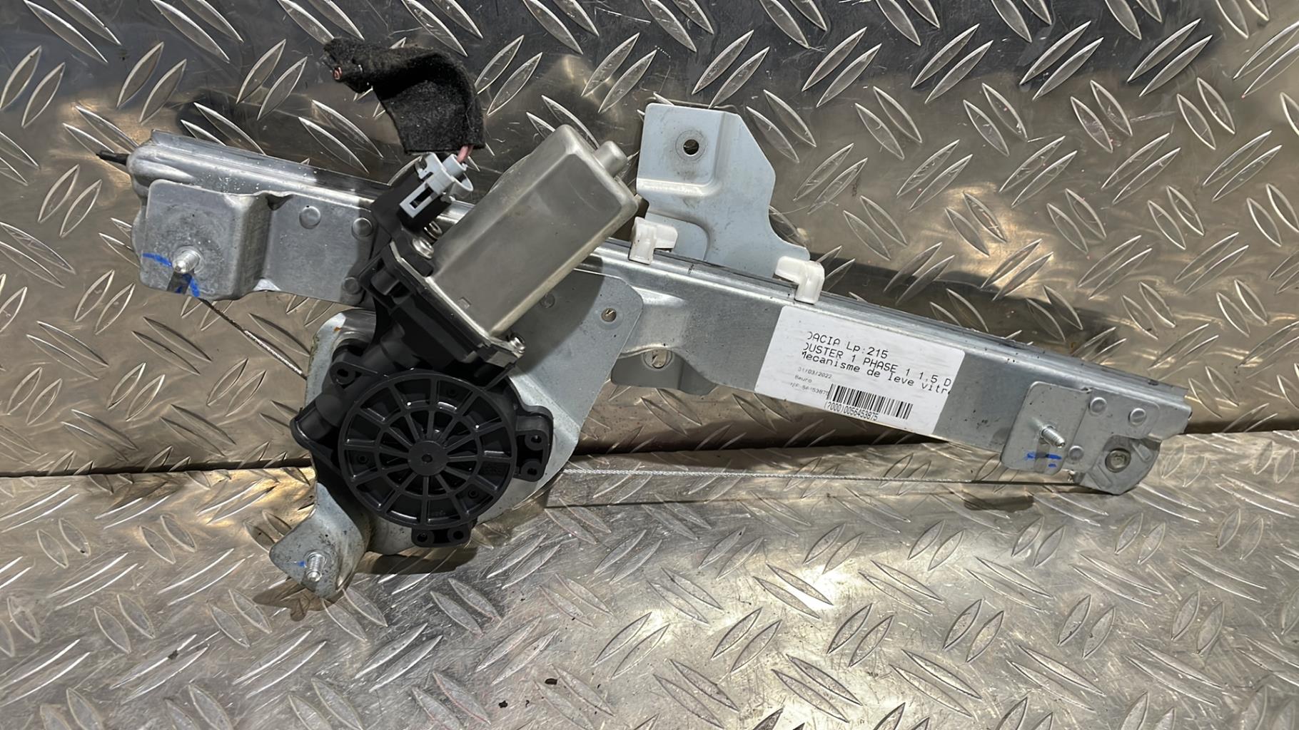 Meccanismo alzacristalli elettrico posteriore sinistro DACIA DUSTER 1 PHASE 1 Diésel - 1