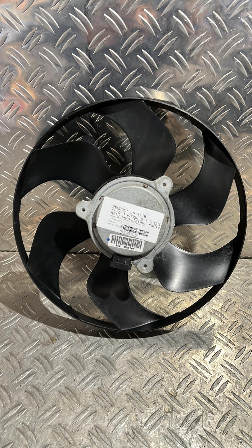 Motoventilatore radiatore RENAULT CLIO 3 PHASE 2 Diésel - 1