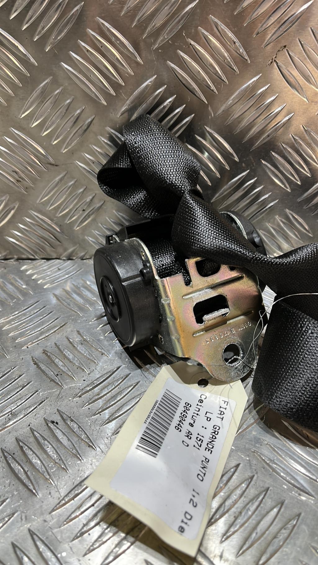 Cintura di sicurezza posteriore destra FIAT GRANDE PUNTO Diésel - 1