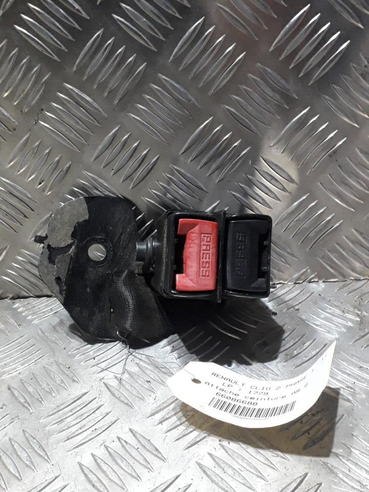 Aggancio cintura sicurezza posteriore sinistro RENAULT CLIO 2 PHASE 1 Gasolina - 1