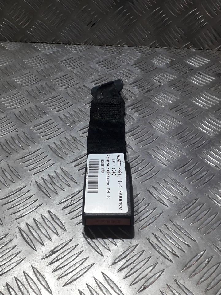 Aggancio cintura sicurezza posteriore sinistro PEUGEOT 206+ Gasolina - 1