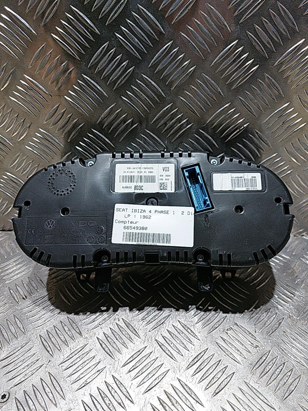 Tachimetro SEAT IBIZA 4 PHASE 1 Diésel - 1
