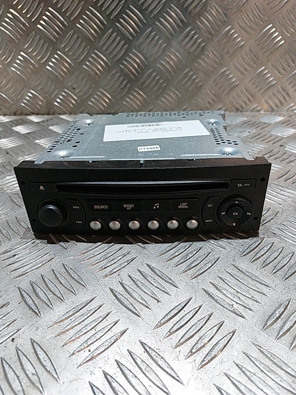 Autorradio original CITROEN C3 2 PHASE 1 Gasolina - 1