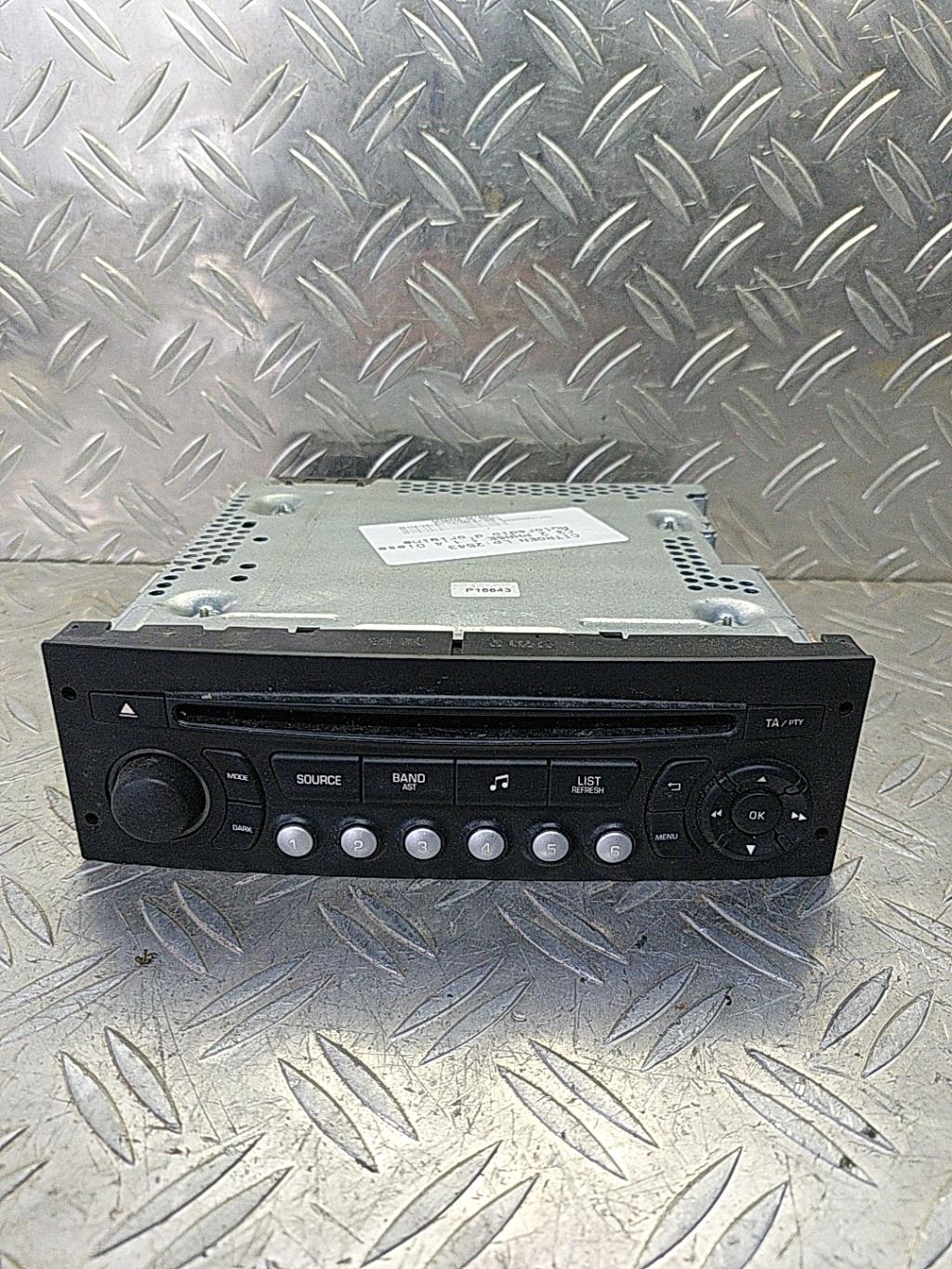 Autoradio originale CITROEN C3 2 PHASE 1 Diésel - 1