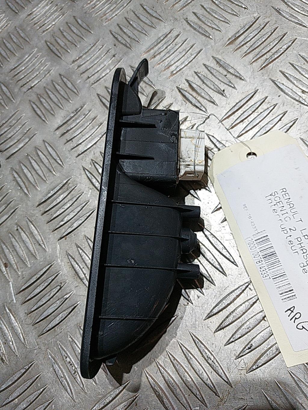 Interruttore lavacristalli posteriore sinistro RENAULT SCENIC 2 PHASE 1 Diésel - 1