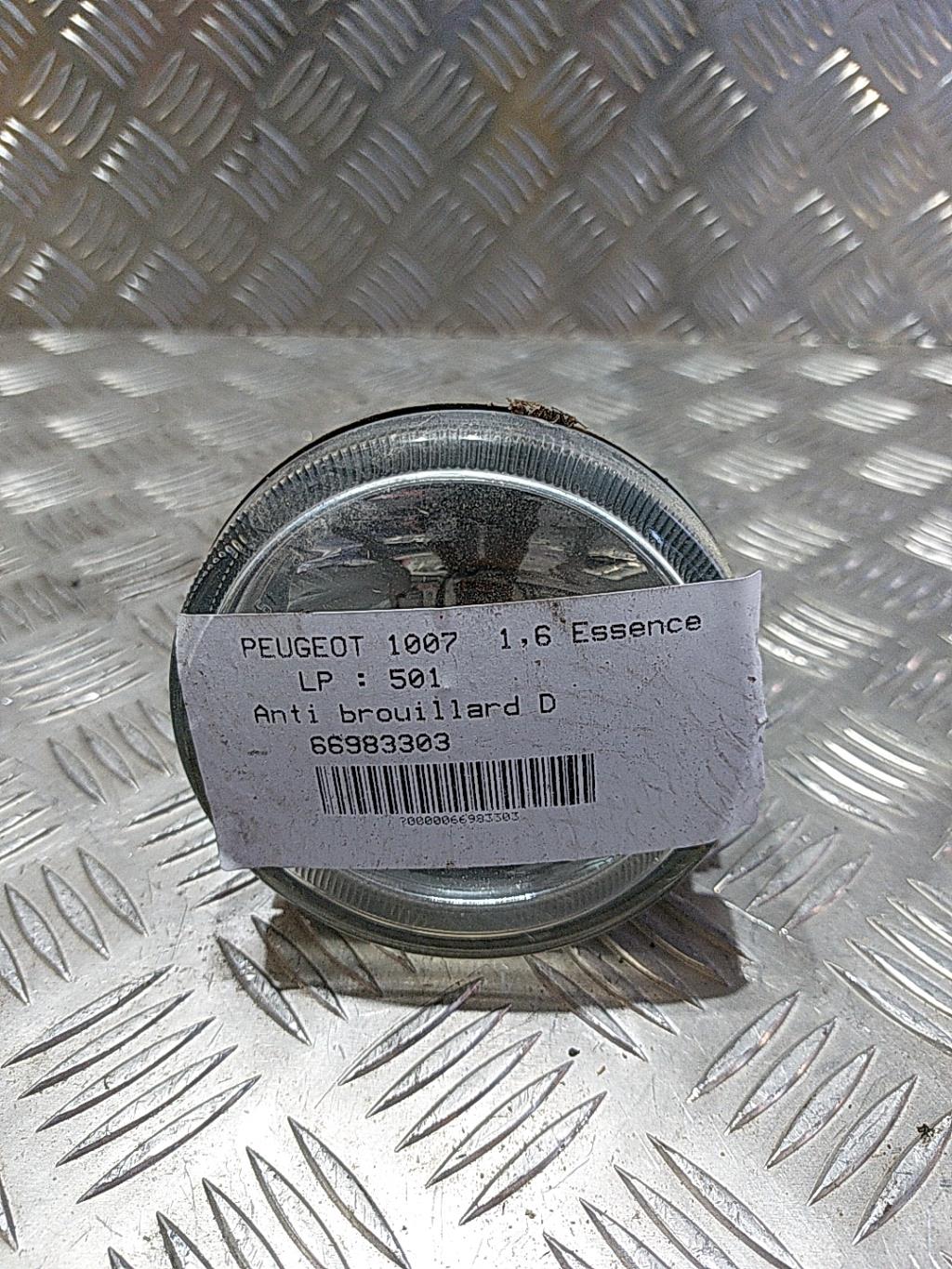 Fendinebbia destro (luci) PEUGEOT 1007 Gasolina - 1