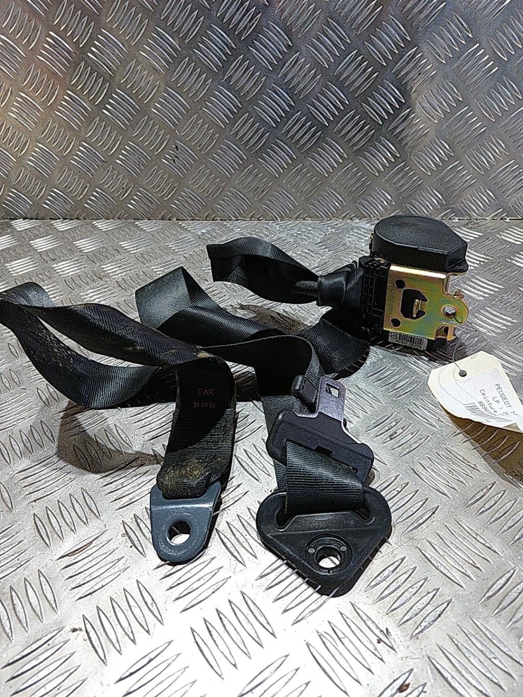 Cintura di sicurezza posteriore destra PEUGEOT 1007 Gasolina - 1