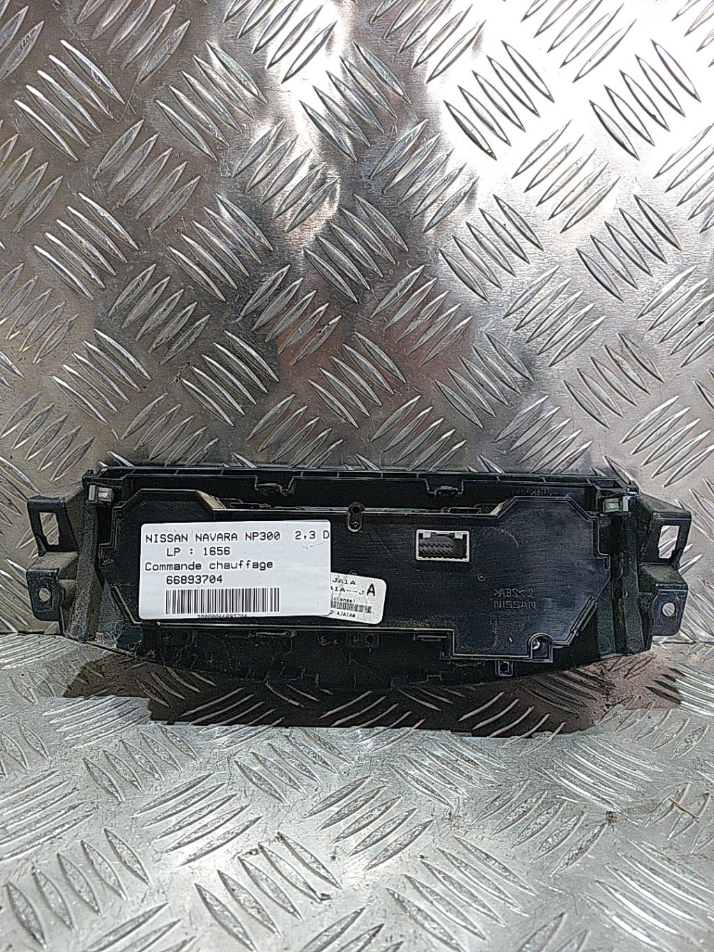 Commande chauffage NISSAN NAVARA NP300 Diesel - 1