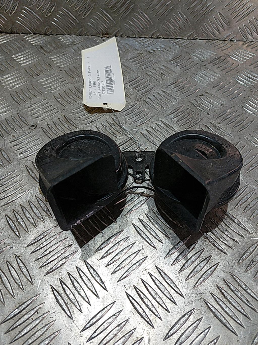 Tromba/Clacson RENAULT LAGUNA 3 PHASE 1 Diésel - 1