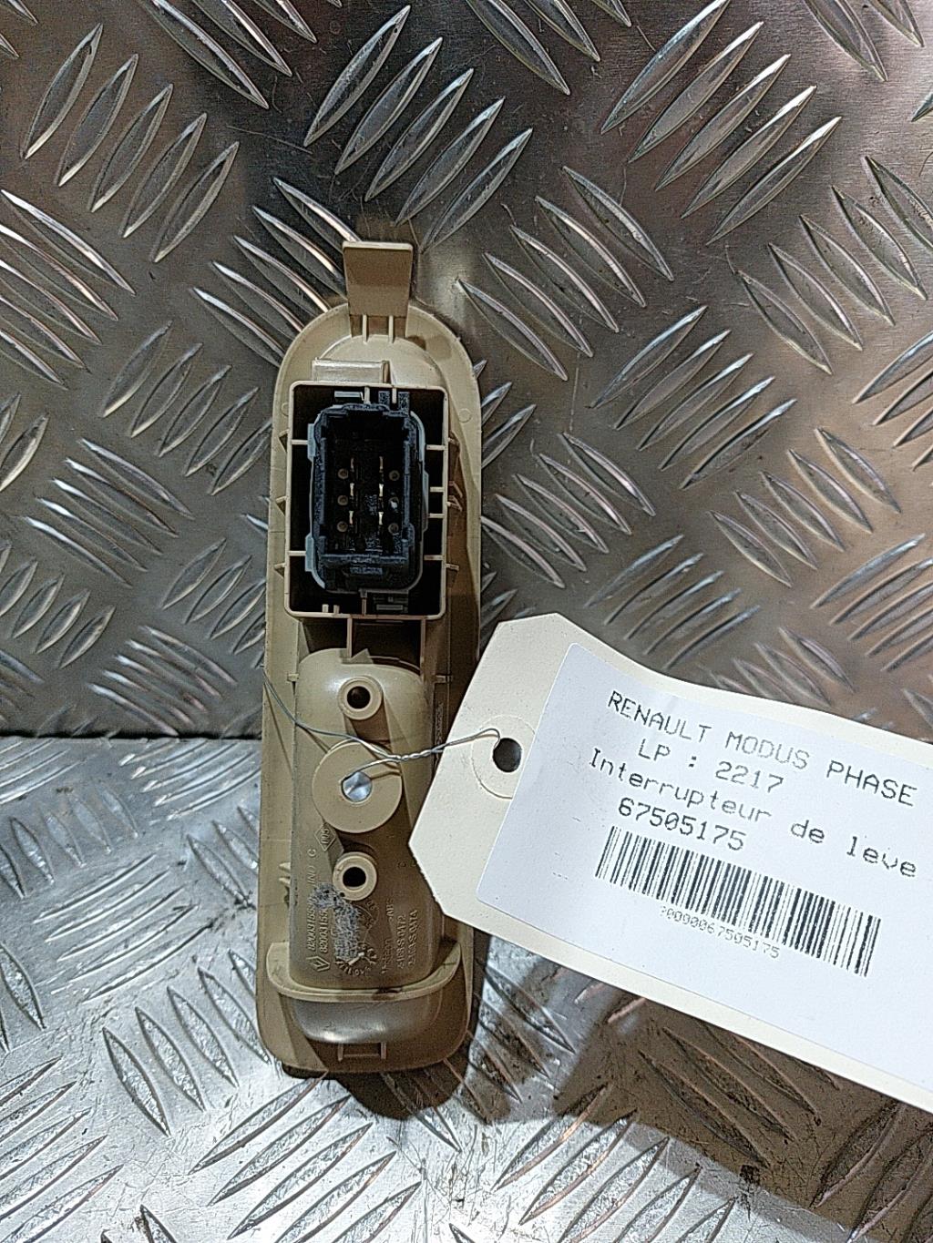 Interruttore lavacristalli posteriore destro RENAULT MODUS PHASE 1 Diésel - 1