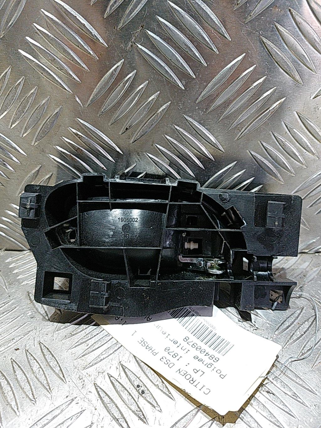 Maniglia interna anteriore sinistra CITROEN DS3 PHASE 1 Diésel - 1