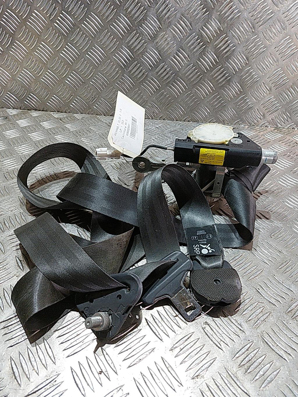 Cintura di sicurezza anteriore destra RENAULT CLIO 3  - 1