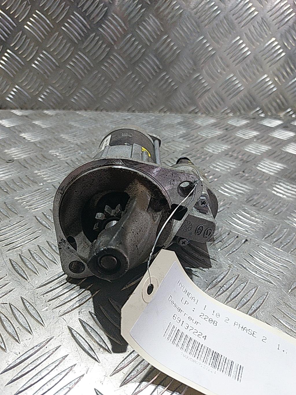 Motorino avviamento HYUNDAI I 10 2 PHASE 2 Gasolina - 1
