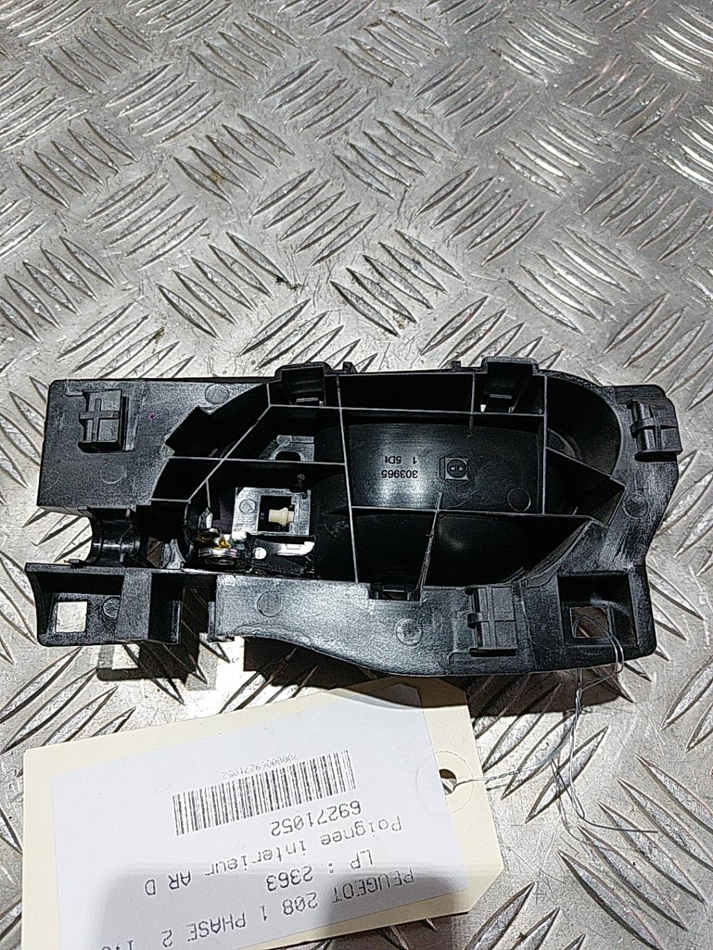 Maniglia interna posteriore destra PEUGEOT 208 1 PHASE 2 Diésel - 1