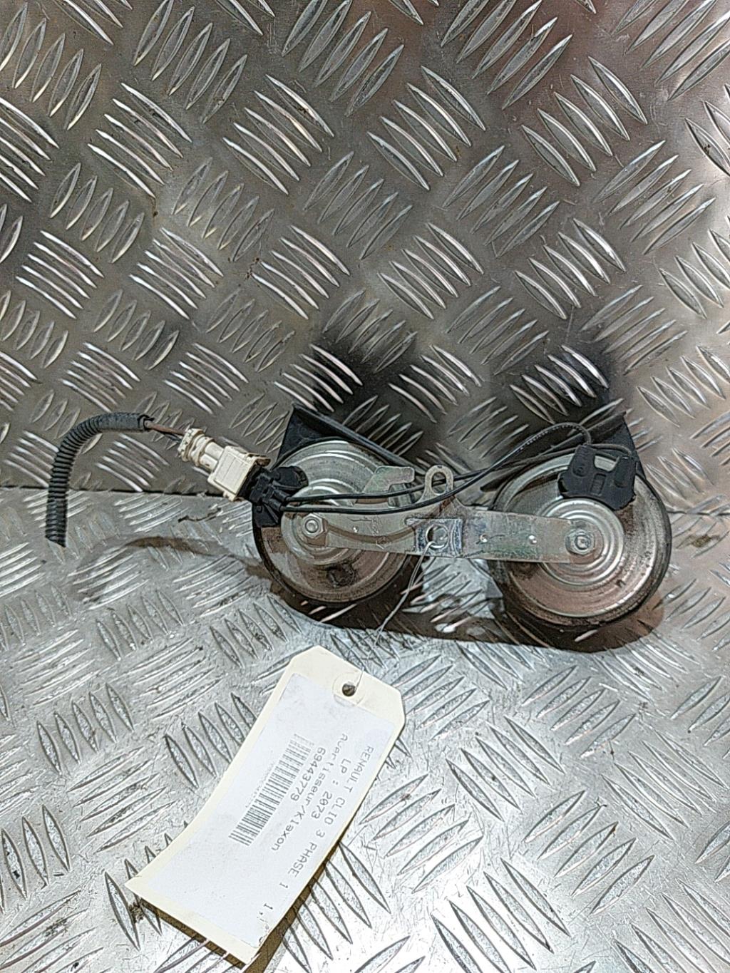 Tromba/Clacson RENAULT CLIO 3 PHASE 1 Diésel - 1