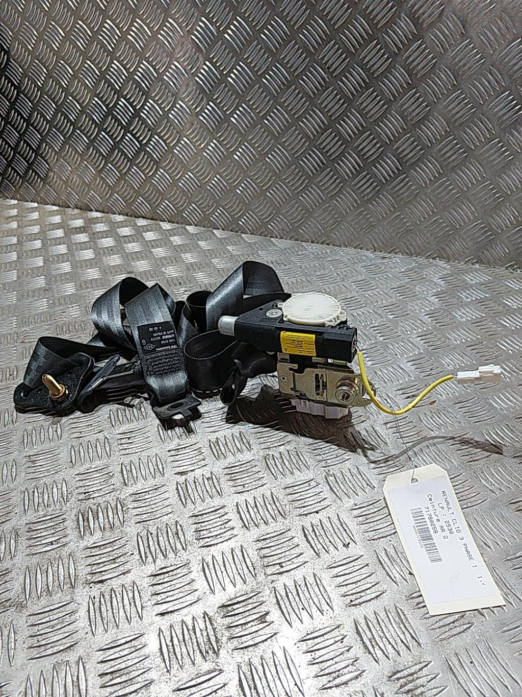 Cintura di sicurezza posteriore sinistra RENAULT CLIO 3 PHASE 1 Gasolina - 1
