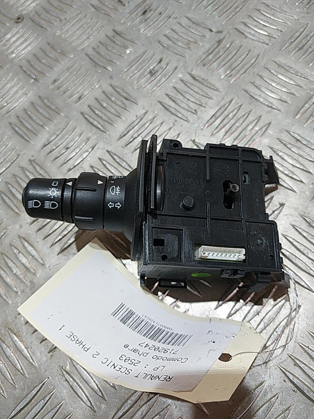 Commodo phare RENAULT SCENIC 2 PHASE 1 Diesel - 1