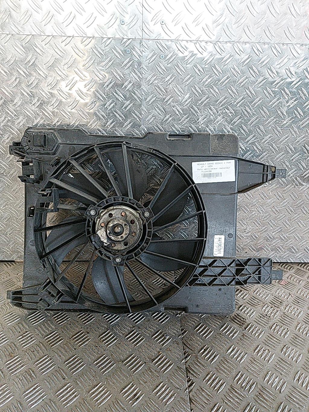 Motoventilatore radiatore RENAULT GRAND SCENIC 2 PHASE 1 Diésel - 1