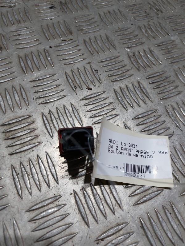 Bouton de warning AUDI A4 2 AVANT PHASE 2 BREAK Diesel - 1