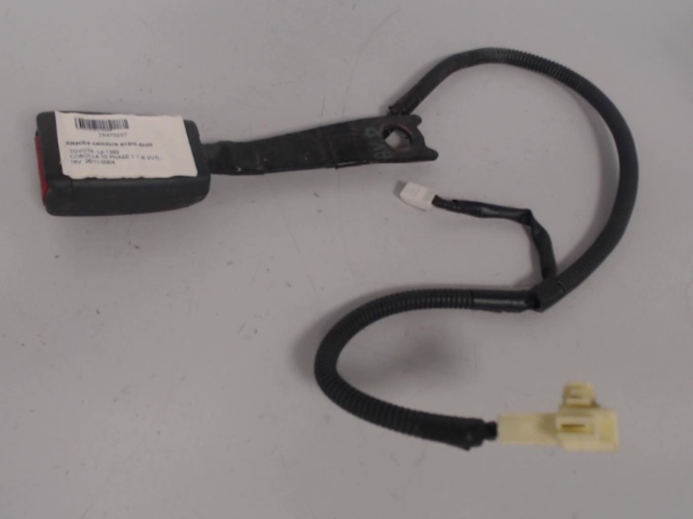 Aggancio cintura sicurezza anteriore destro TOYOTA COROLLA 10 PHASE 1 Gasolina - 1