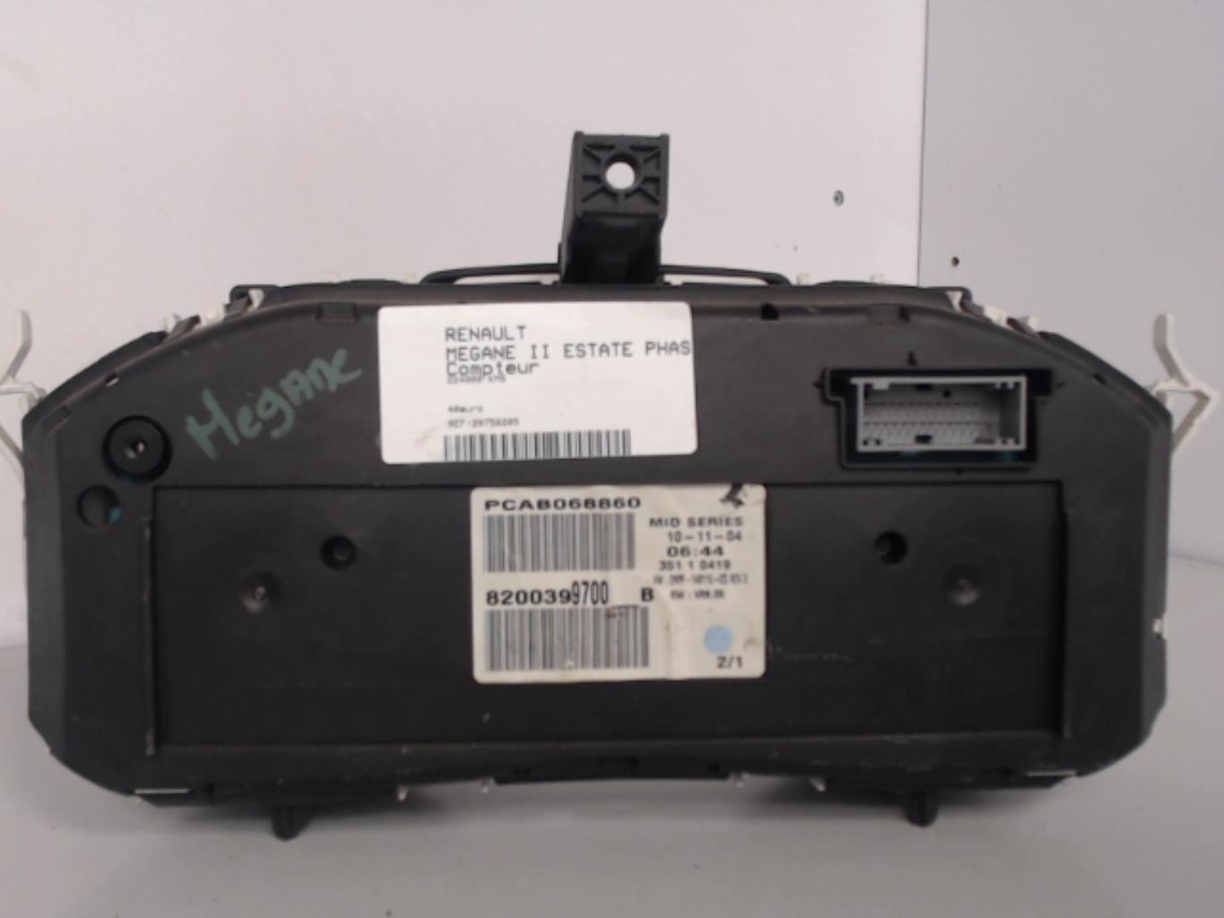 Compteur RENAULT MEGANE 2 PHASE 1 BREAK Diesel - 1
