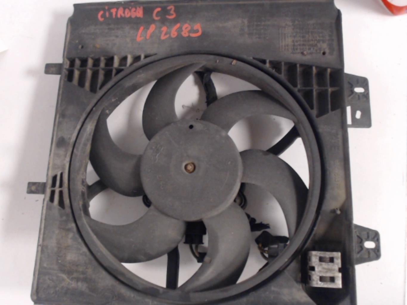 Motoventilatore radiatore CITROEN C3 1 PHASE 2 Diésel - 1