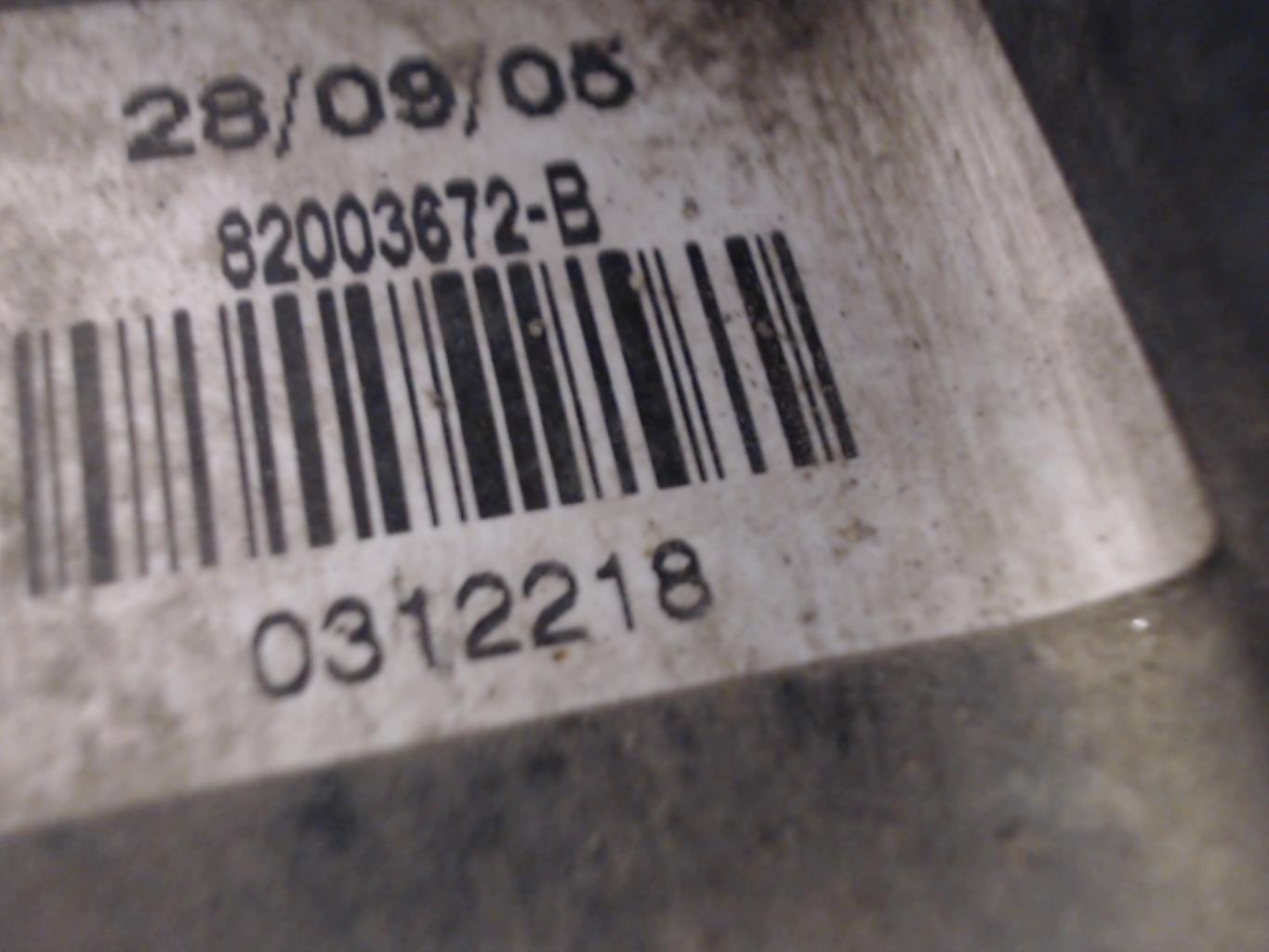 Treuil de roue de secours RENAULT MODUS PHASE 1 Diesel - 1