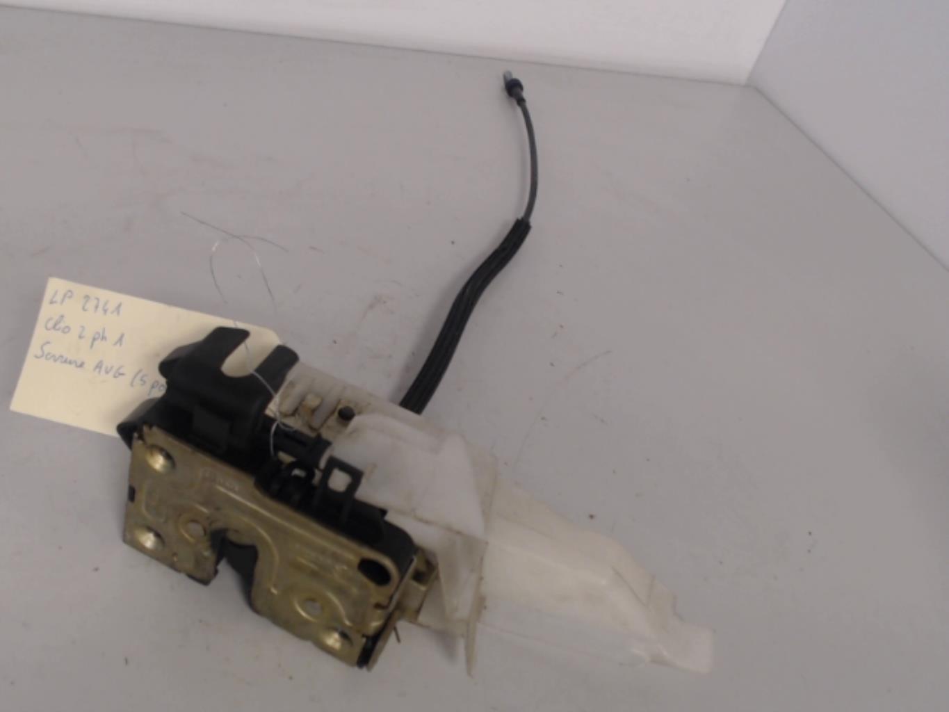 Serrure avant gauche RENAULT CLIO 2 PHASE 1 Essence - 1