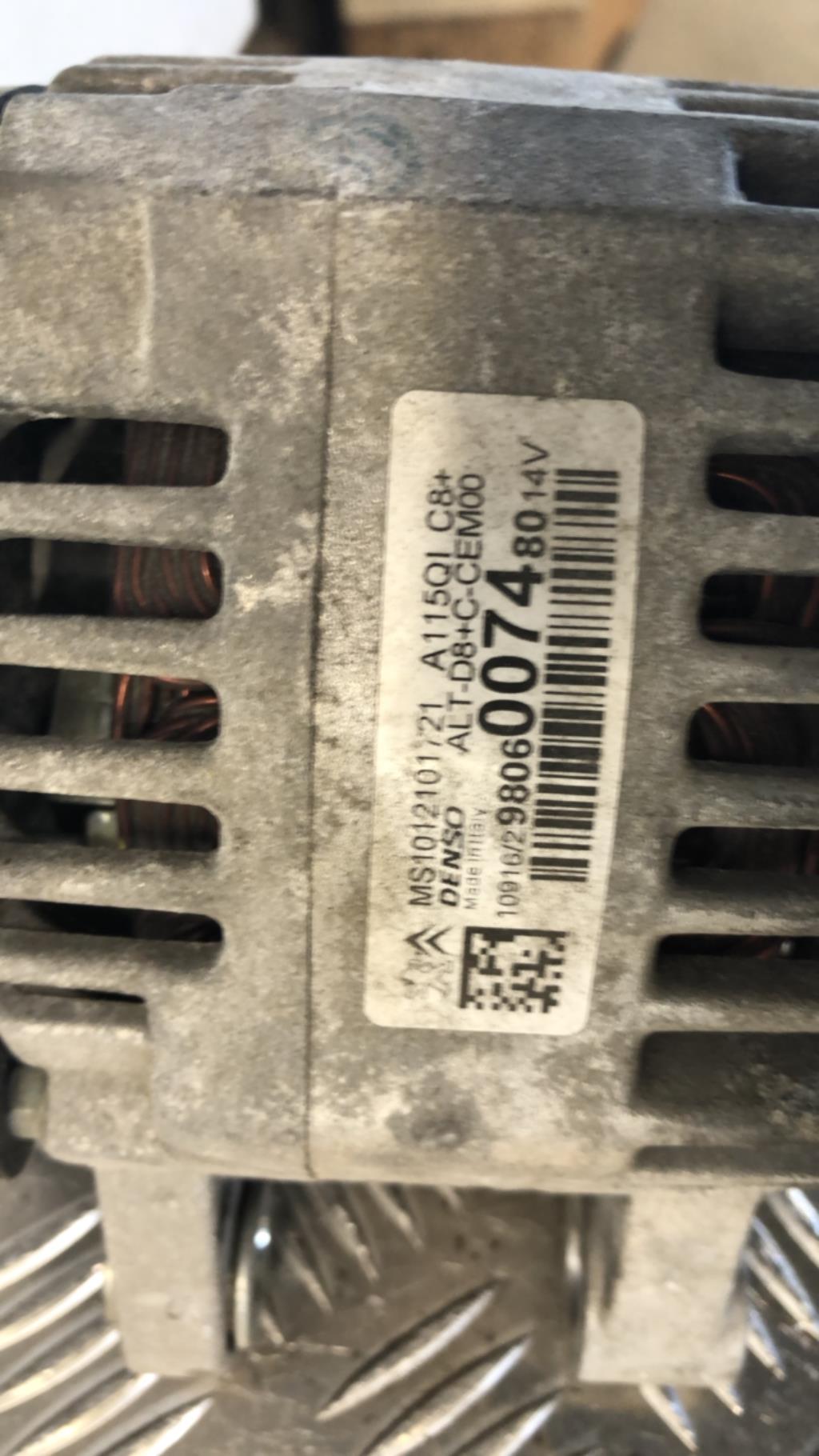 Alternateur CITROEN C3 2 PHASE 1 Essence - 1
