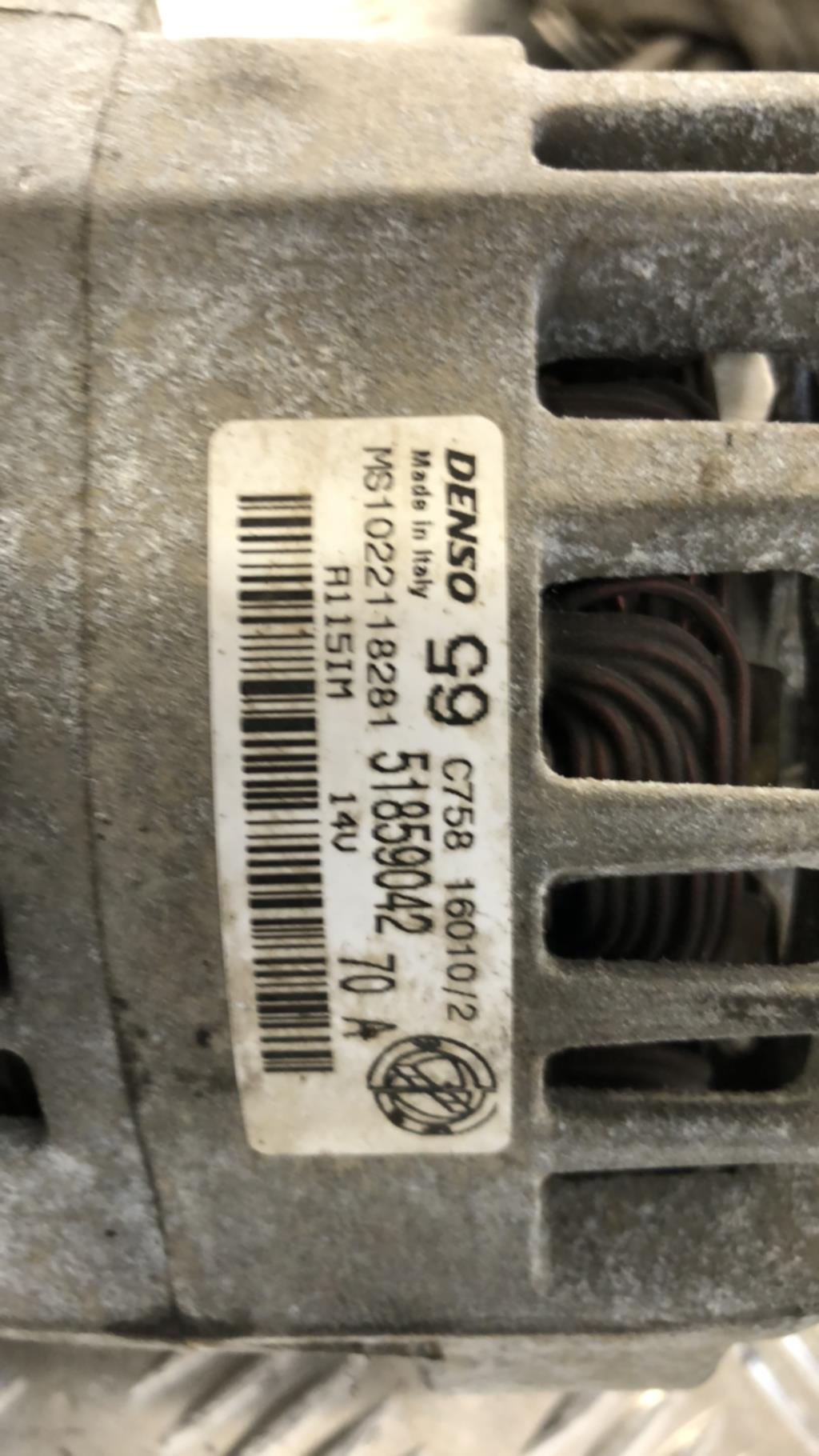 Alternateur FIAT PANDA 2 PHASE 2 Essence - 1